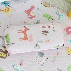 韩国&story儿童枕头3D枕头防偏头宝宝婴儿凉枕透气枕空气枕0-3岁 粉色小动物枕头