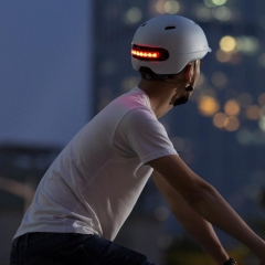 샤오미 미지아 Smart4u 충전식 헬멧/안전헬멧/스쿠터헬멧/LED장착/무료배송 white